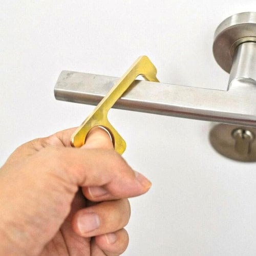4 Pcs Clean Germ Free Hygiene Hand Antimicrobial Metal Key V915-GI0207X4