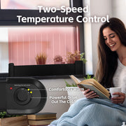 2200W Graphene Floor Electric Heater - Fast Heating, Energy-Efficient, Portable Indoor Heater V915-HE0001