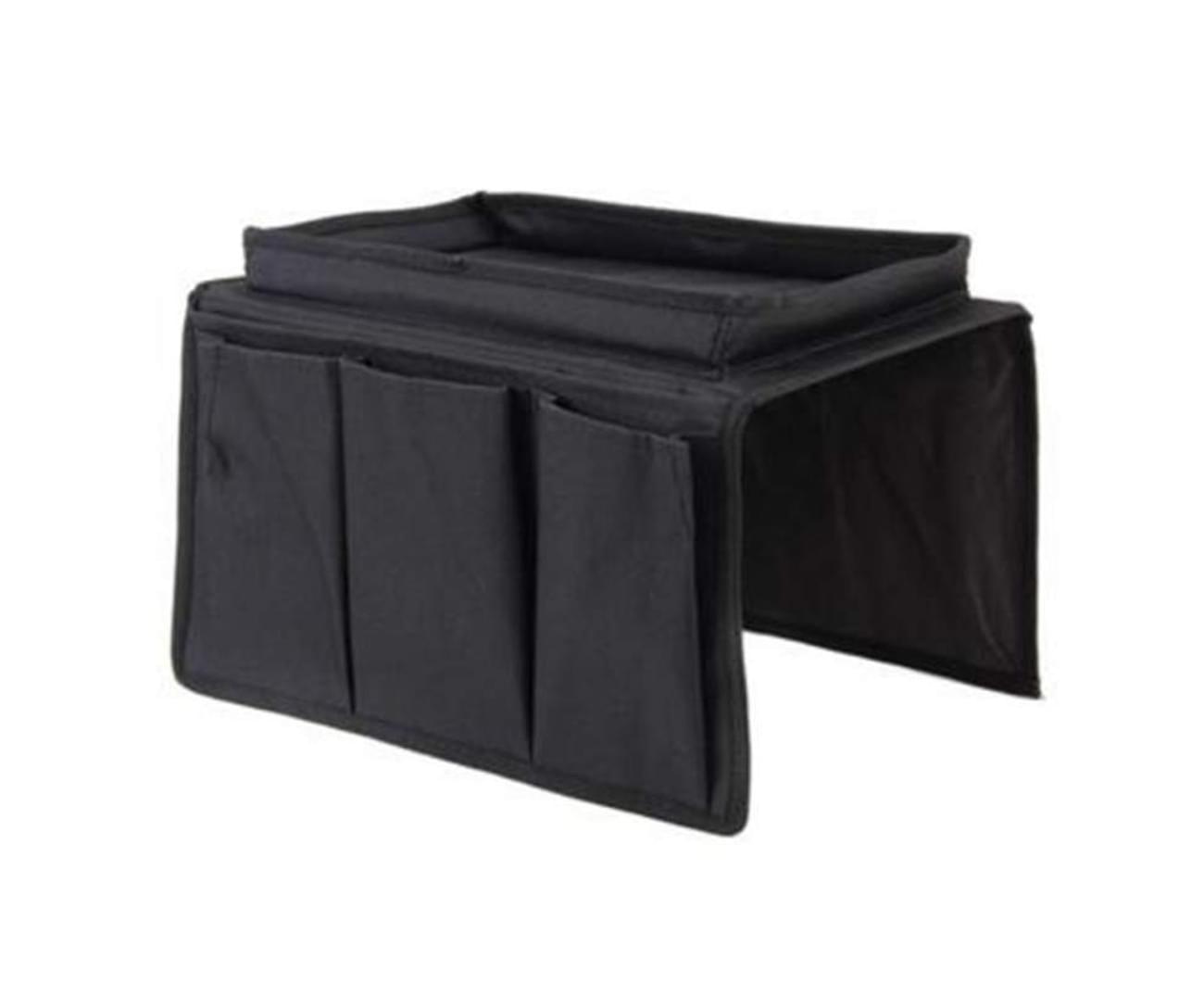 Sofa Armrest Fabric Organiser Side Pouch Storage Bag Damp Proof Double Sided V915-HO0016