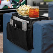 Sofa Armrest Fabric Organiser Side Pouch Storage Bag Damp Proof Double Sided V915-HO0016