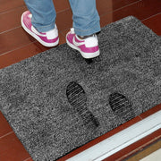 2 x Super Absorbent Microfibre Doormat Non Slip Heavy Duty Dirt/Mud Rug Floor Carpet V915-HO0019X2