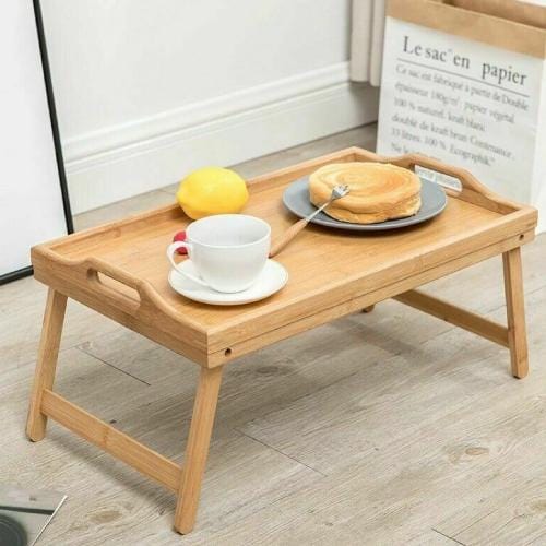 Foldable Bamboo Bed Tray / Breakfast Serving Table V915-HO0069