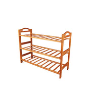 Bamboo 3 Tiers Layers Storage Shoe Rack & Organiser V915-HO0162