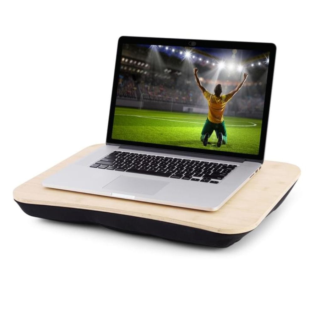 Portable Bamboo Laptop PC Table Lap Tray Workstation V915-HO0196-BK