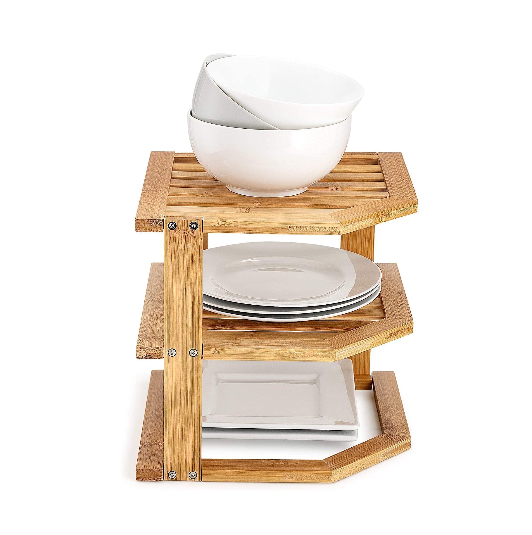 3 Tiers Bamboo Kitchen Rack Storage V915-HO0201