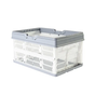 Collapsible Plastic Grocery Shopping Baskets Storage Crates with Handles V915-HO0232