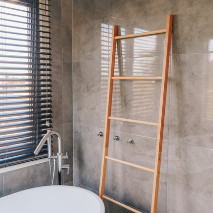 180cm 6 Steps Bamboo Towel Ladder V915-HO0240