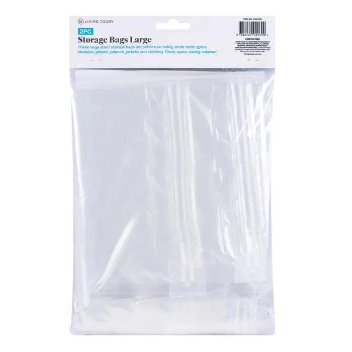 Living Today 2 Pack Vacuum Compression Storage Bags Large V915-HO0259