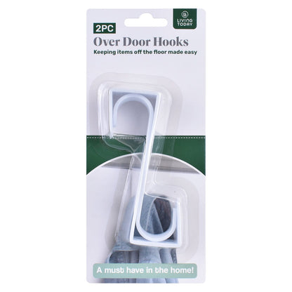 Living Today 2pk Over Door Hooks V915-HO0262