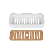 Bamboo Rack Shower Wall Caddy V915-HO0315