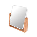 Bamboo Stand Double Sided Magnification Makeup Mirror V915-HO0318