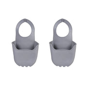 2 pcs Sink Caddy Silicone Sponge Rack - Adjustable Silicone Kitchen Sink Organizer V915-HO0331X2