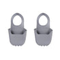 2 pcs Sink Caddy Silicone Sponge Rack - Adjustable Silicone Kitchen Sink Organizer V915-HO0331X2