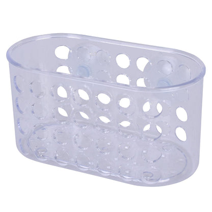 Small Shower Basket Soap Holder Kitchen Organizer with Suction Cups V915-HO0338