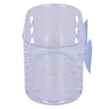 Small Shower Basket Soap Holder Kitchen Organizer with Suction Cups V915-HO0338