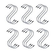 18 Pcs Multipurpose Durable Utility S Hooks for Hanging V915-HO0339X6