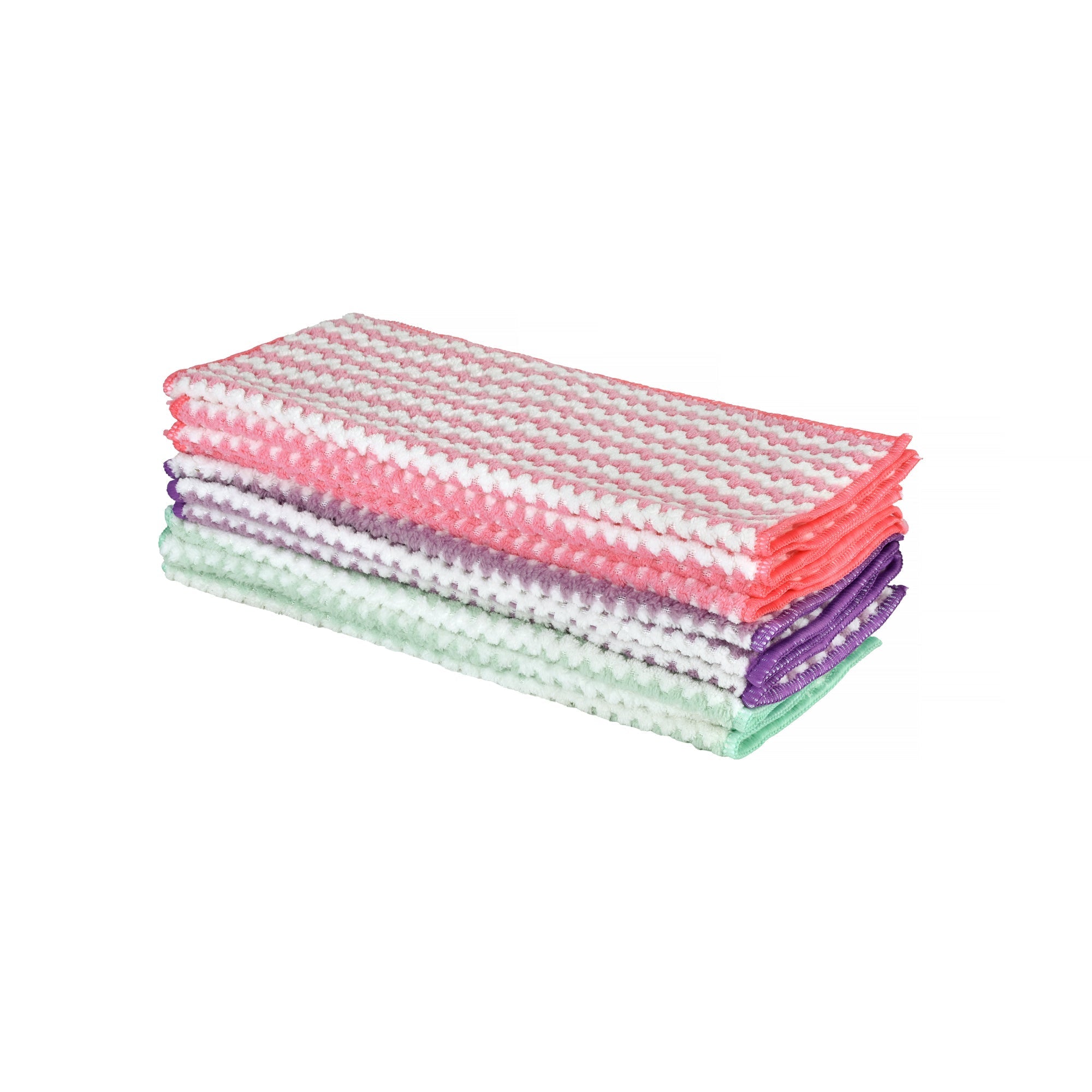 10 Pcs Super Absorbent Reusable Microfibre Cleaning Cloths 30 x 30 cm V915-HO0355