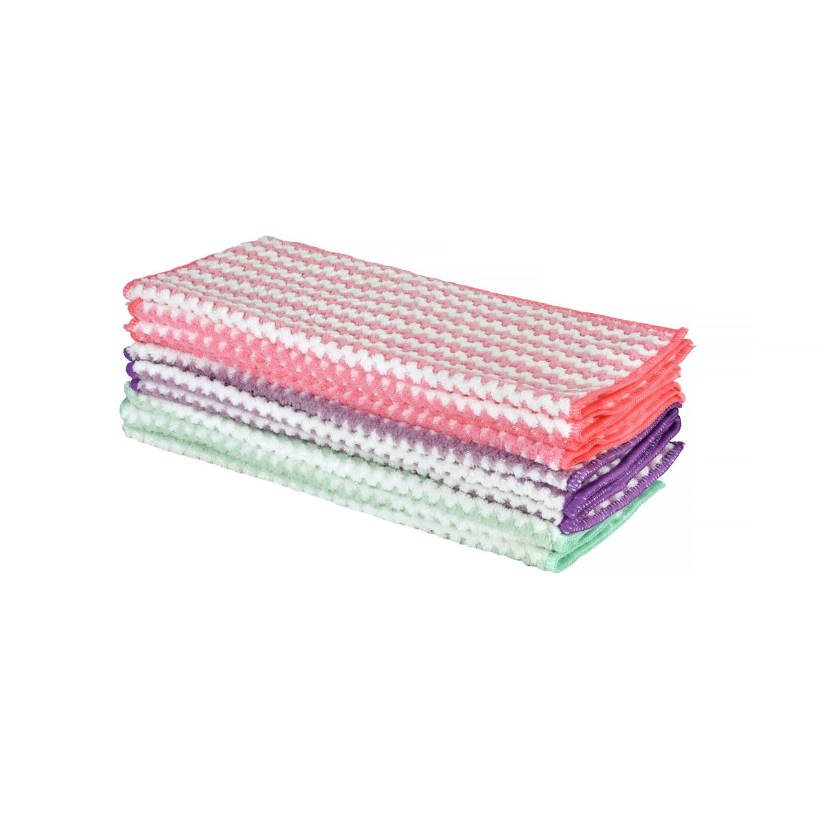 10 Pcs Super Absorbent Reusable Microfibre Cleaning Cloths 30 x 30 cm V915-HO0355