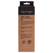 3 Pcs Wool Dryer Balls V915-HO0385
