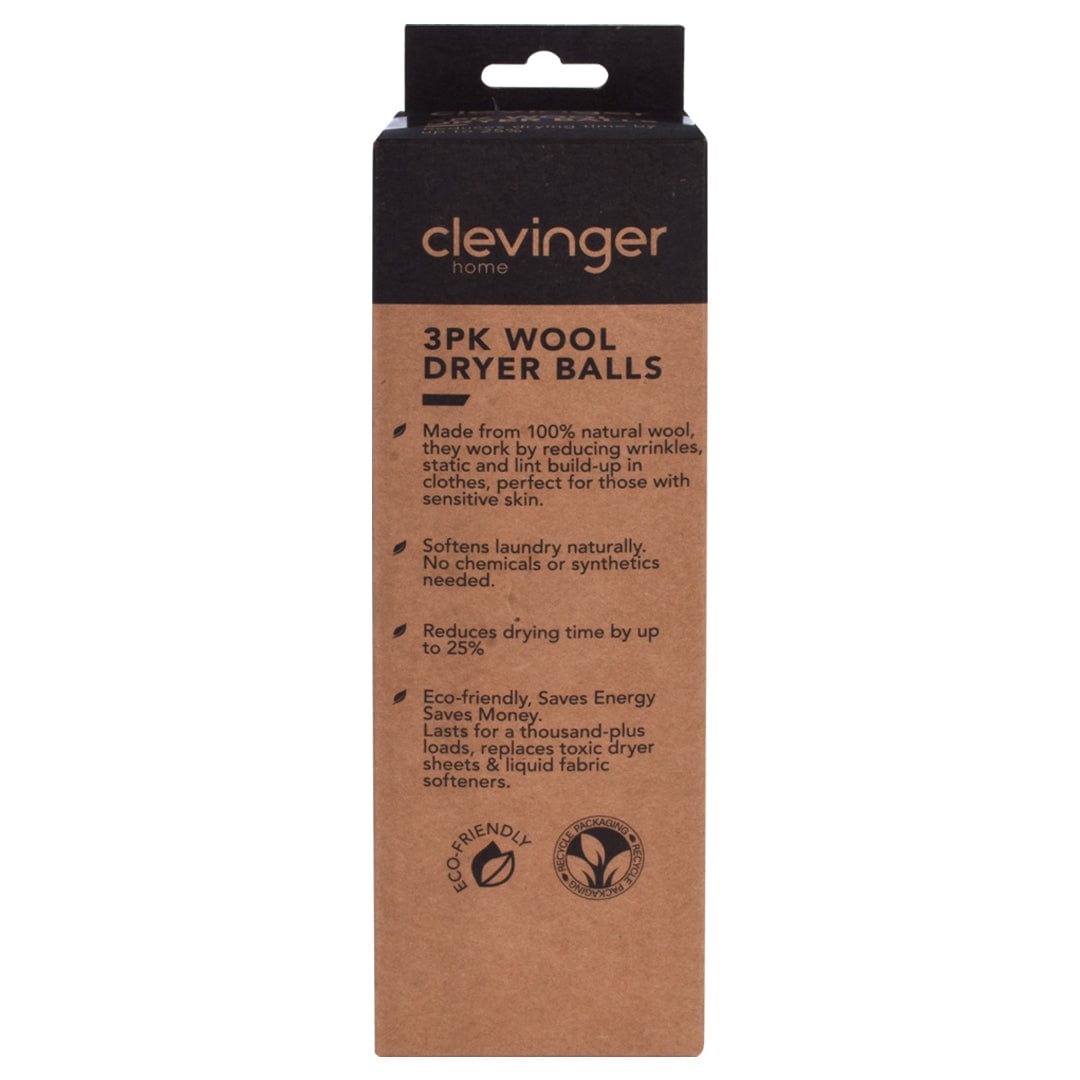 3 Pcs Wool Dryer Balls V915-HO0385