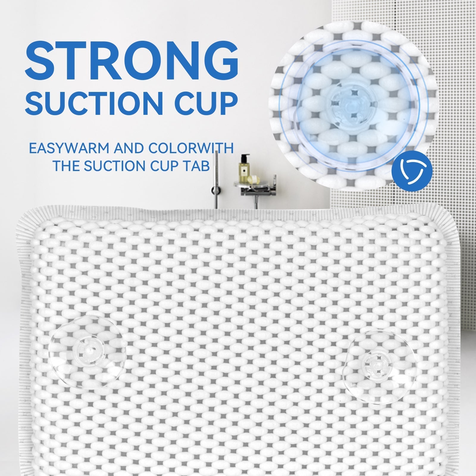 Suction Cup Bath Pilllow V915-HO0387