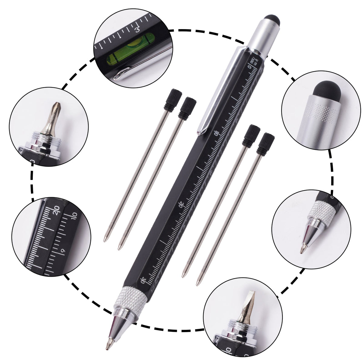6 in 1 Multi Tool Trade Pen V915-HO0394