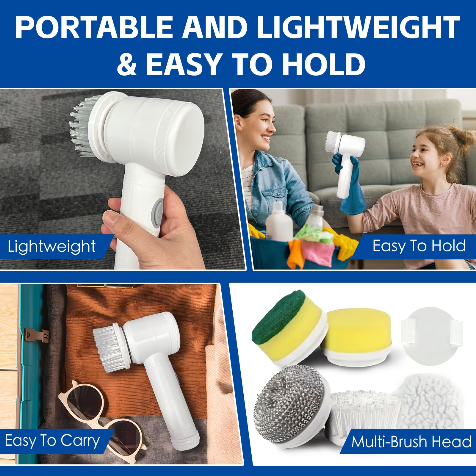 5-IN-1 ELECTRIC CLEANING BRUSH V915-HO0400