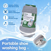 2Pcs Portable Shoe Washing Bag V915-HO0411