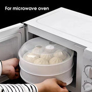 2 Tier Microwave Steamer V915-KM0010