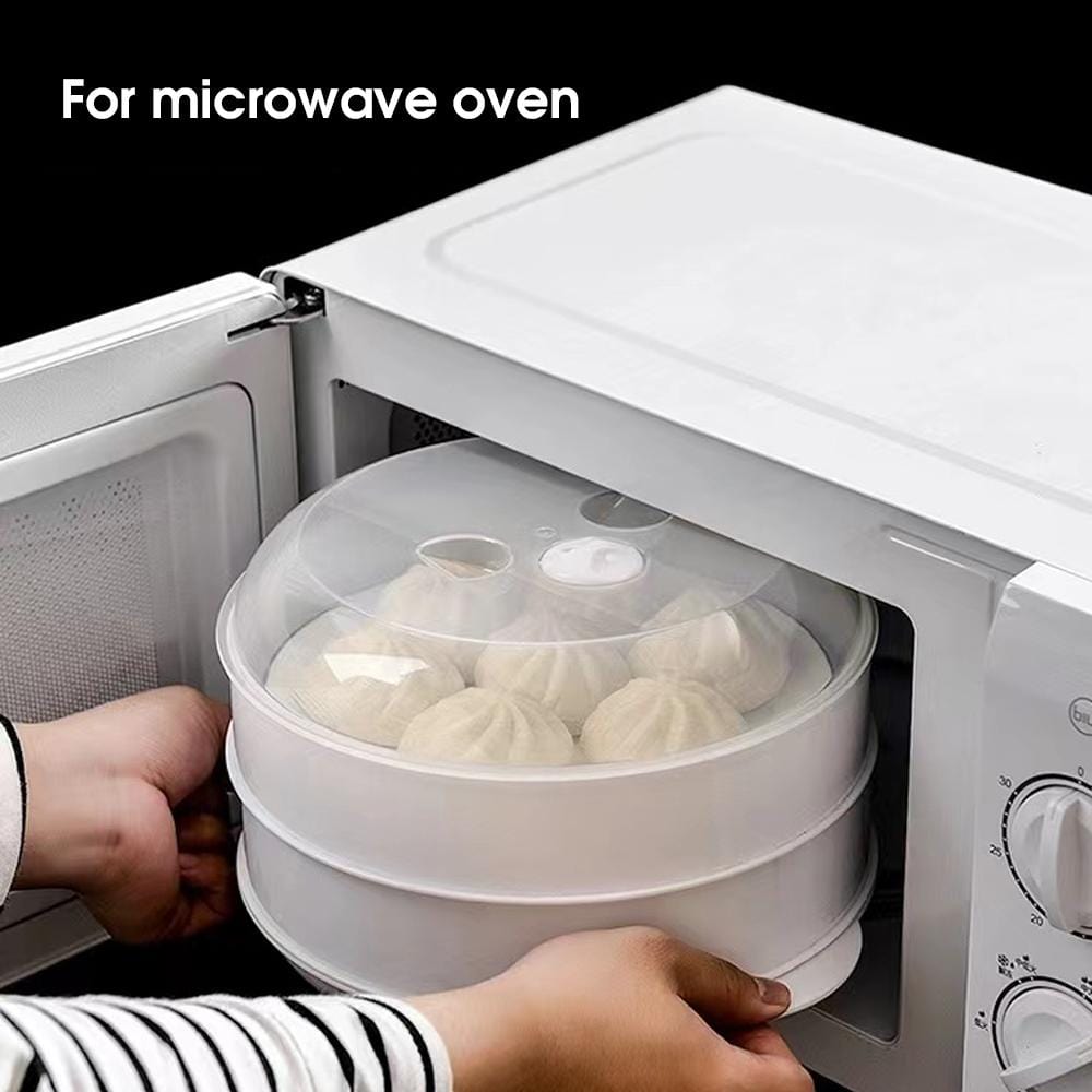 2 Tier Microwave Steamer V915-KM0010