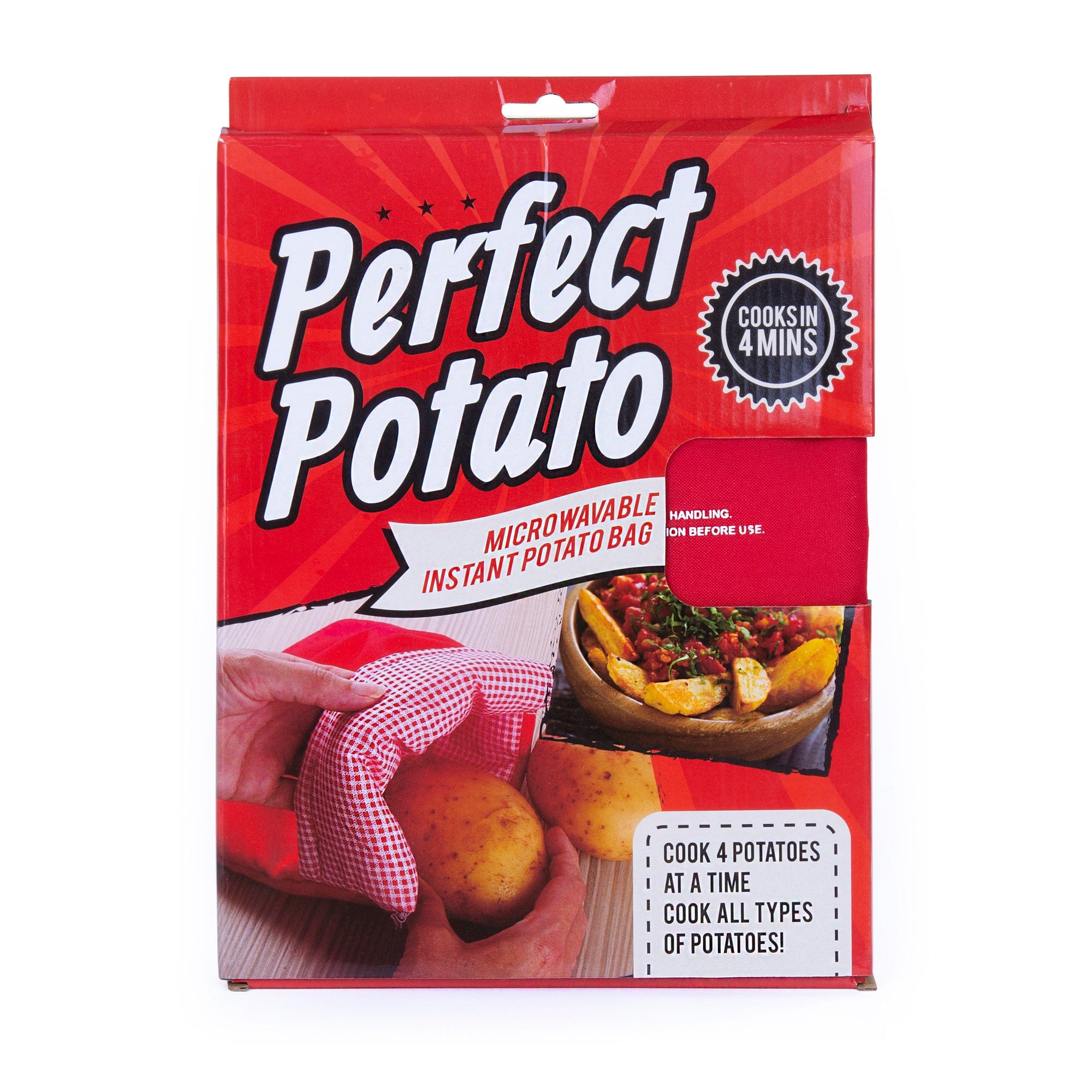 Perfect Potato, Microwavable Instant Potato Bag V915-KU0103