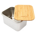 Clevinger Stainless Steel Bamboo Extra Large Lunch Box 2000ml V915-KU0173