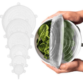 Cook Easy 6pc Silicone Lid Set 6/9/11/13.5/15.5/19cm V915-KU0176