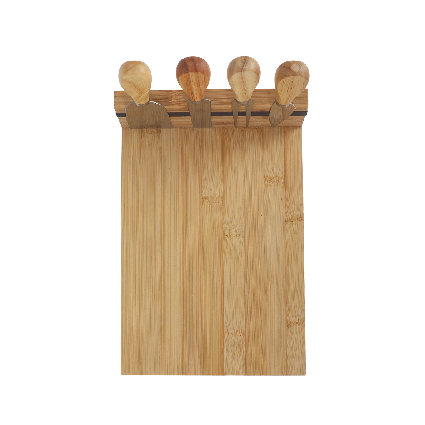 Bamboo Cheese Board and Knife Set V915-KU0196