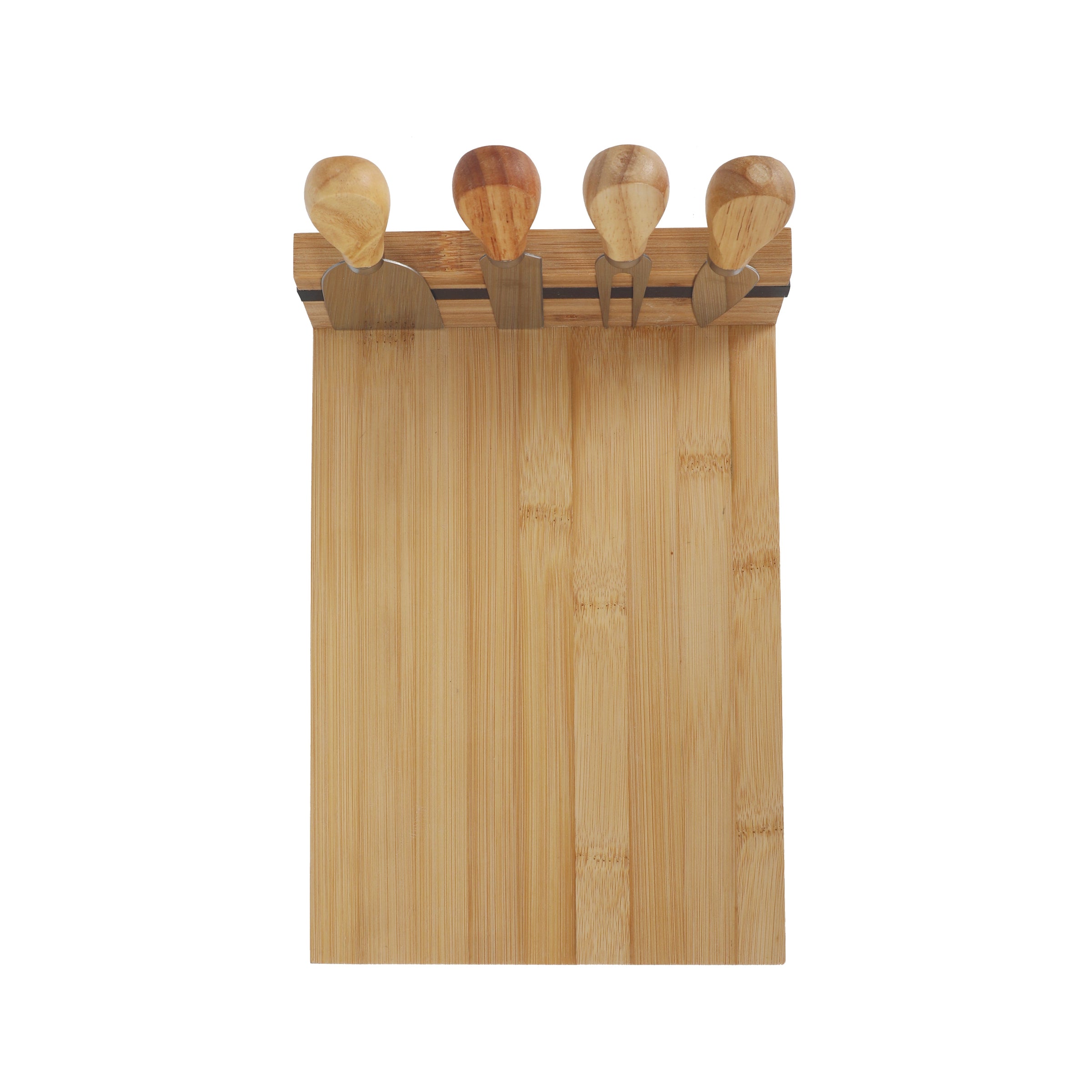 Bamboo Cheese Board and Knife Set V915-KU0196