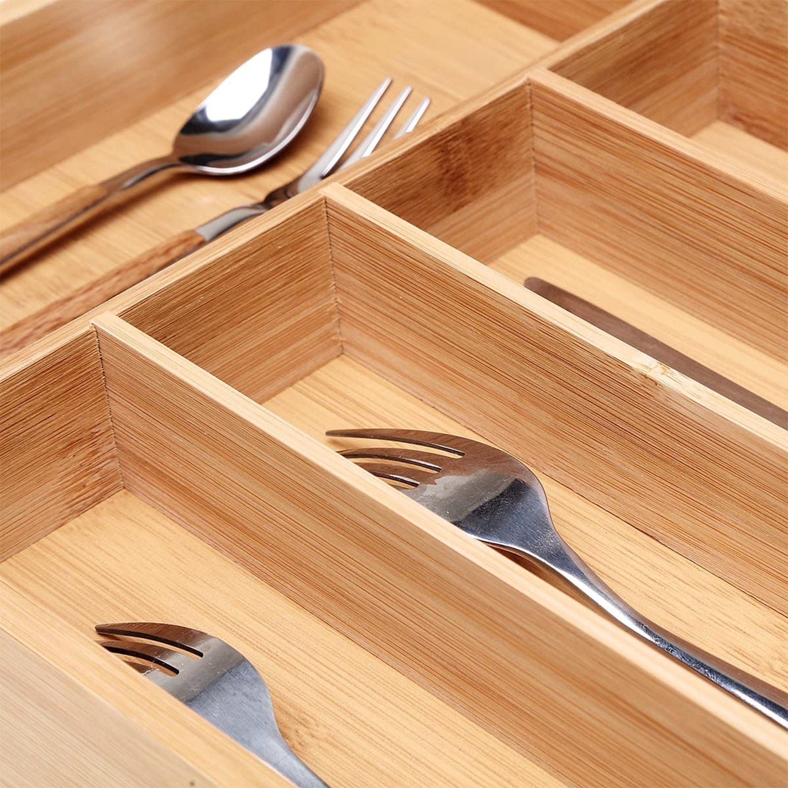 Bamboo Cutlery Tray V915-KU0198