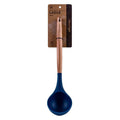 Beechwood & silicone ladle navy V915-KU0242