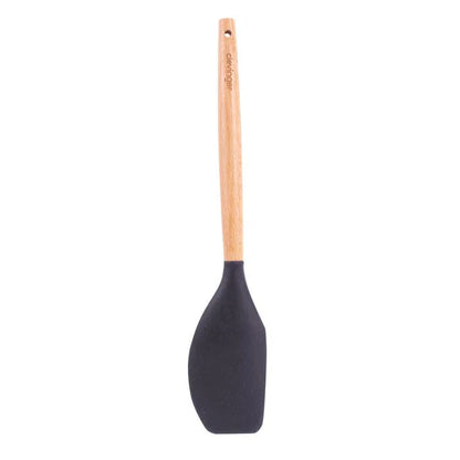 Beechwood & silicone spatula charcoal V915-KU0255