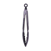 Stainless steel & silicone tongs charcoal V915-KU0258