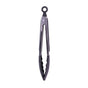 Stainless steel & silicone tongs charcoal V915-KU0258