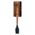 Beechwood & silicone basting brush charcoal V915-KU0262