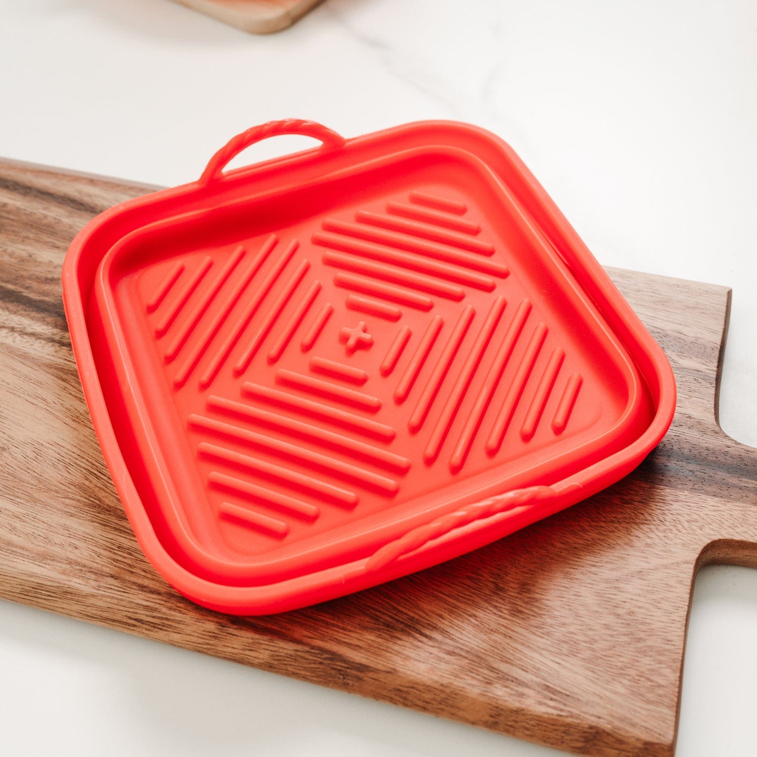 Collapsible Silicone Air Fryer Oven Microwave Liner Square V915-KU0282