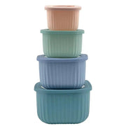 Cook Easy 4PC Square Nested Food Storage Set V915-KU0317