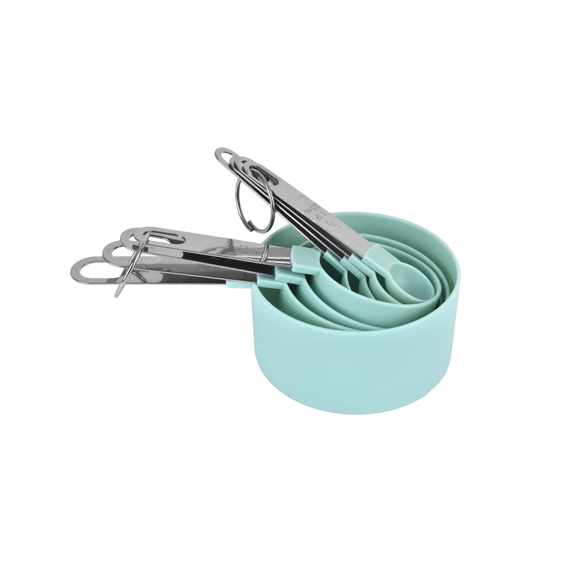 Stackable 4 Measuring Cup Set & 4 Spoon Set V915-KU0320