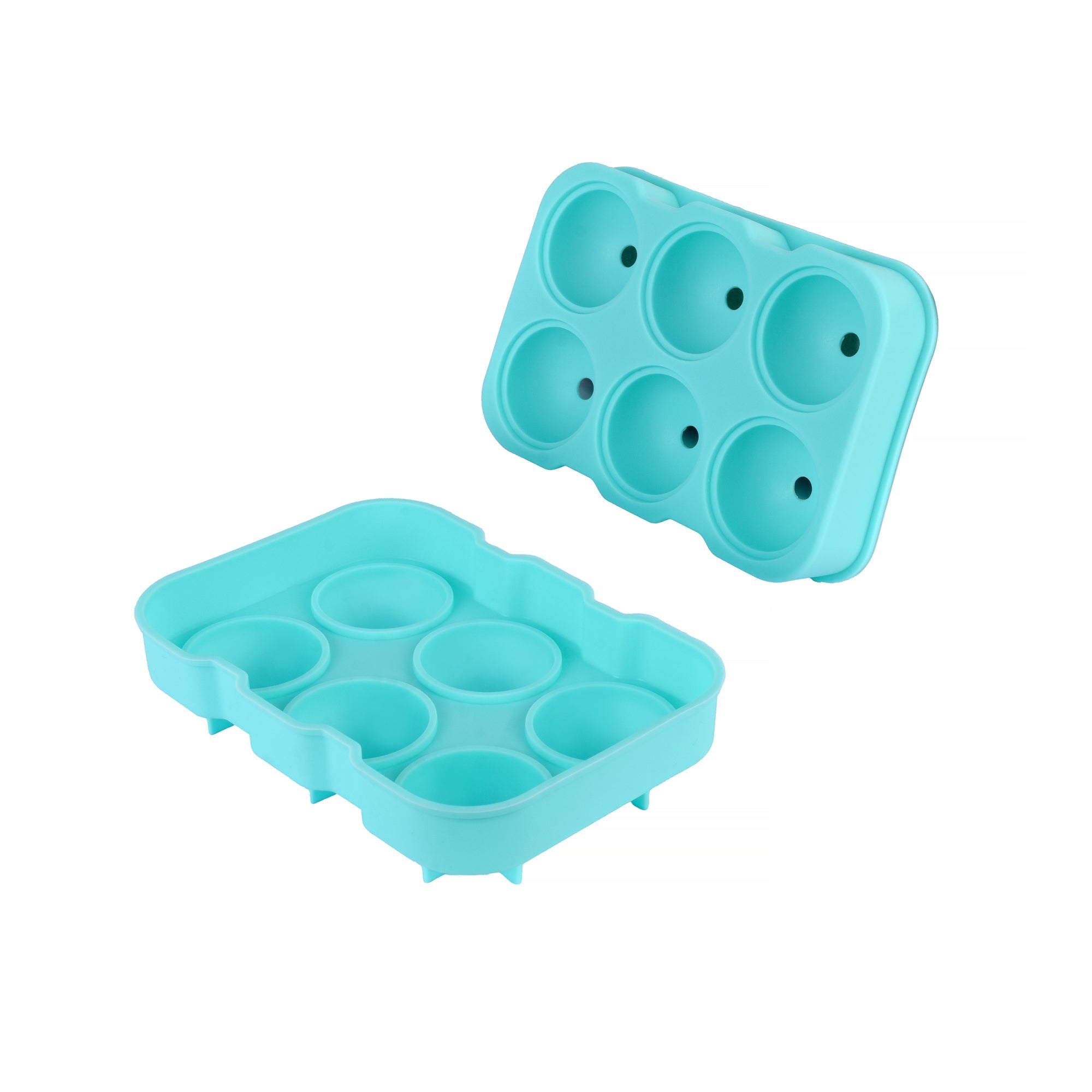 Easy Pop Silicone 6 Sphere Ice Cube Tray V915-KU0324