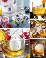 Easy Pop Silicone 6 Sphere Ice Cube Tray V915-KU0324