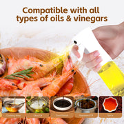 2 pk 200ml Refillable Oil Spray Bottles V915-KU0326