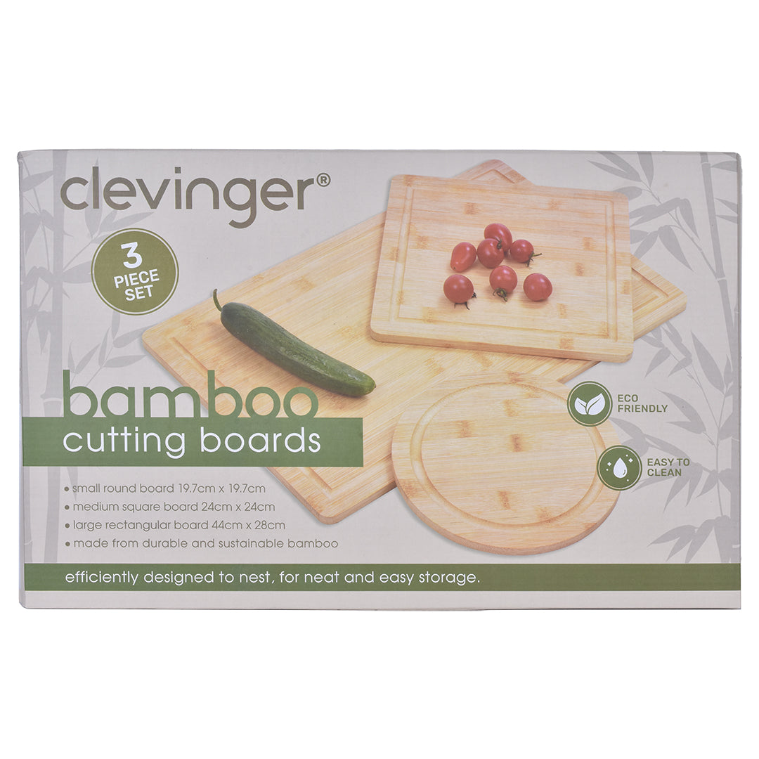 3 Pcs Bamboo Cutting Board V915-KU0370
