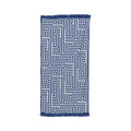 Rectangular Quick Dry Beach Towel with Tassel V915-LD0001-BL