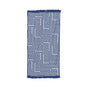 Rectangular Quick Dry Beach Towel with Tassel V915-LD0001-BL